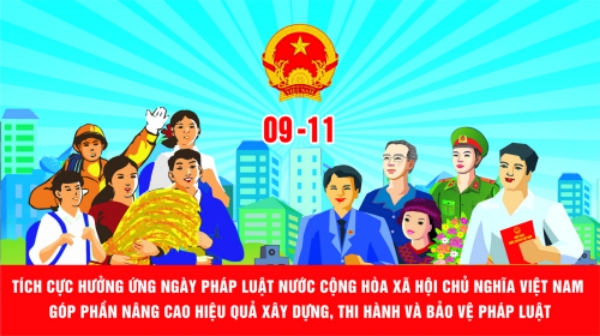 Hình ảnh cho bài viết Ý nghĩa, nội dung và hình thức tổ chức các hoạt động hưởng ứng Ngày Pháp luật Việt Nam 09/11